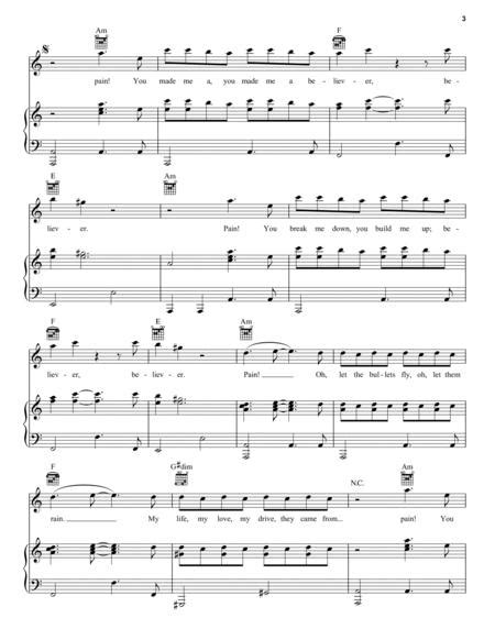 Believer By Imagine Dragons Digital Sheet Music For Pianovocal