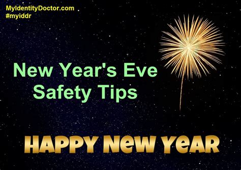 New Years Eve Safety Tips Safety Tips Tips New Years Eve