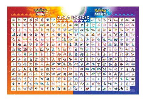 Guia Pokedex Sun And Pokémon Moon The Official Alola Region R 21000