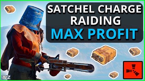 Making PROFIT From A BIG Satchel RAID Rust Solo Survival Gameplay