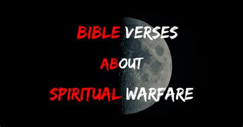 Daily Bible Verse Spiritual Warfare Spiritual Warfare