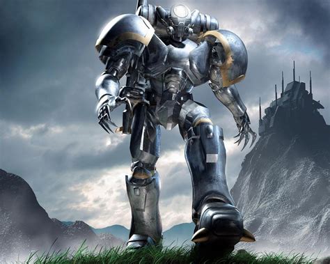 Giant Mech Wallpaper Futuristic Armor Giant Robots Rpg World