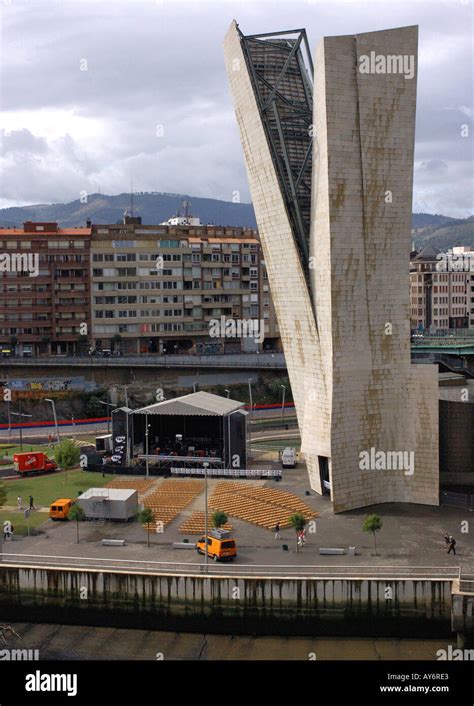 Panoramic View Of Guggenheim Museum Bilbao Bilbo Pais Vasco Basque