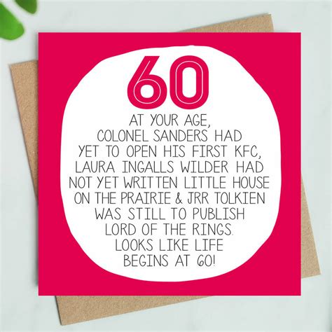 Free Printable Funny 60th Birthday Cards Free Templat