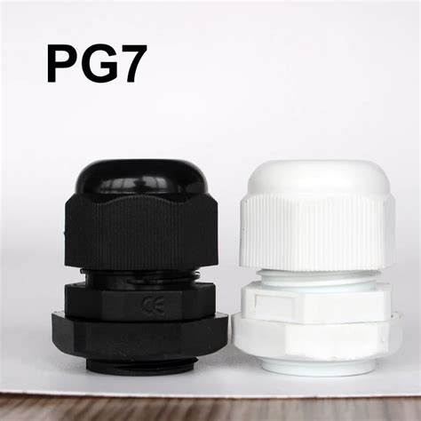 1 Piece IP68 PG7 High Quality Waterproof Nylon Plastic Cable Gland
