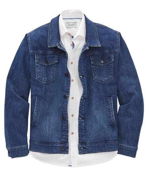 Jack Of Spades Soft Stretch Jean Jacket — Williams And Kent