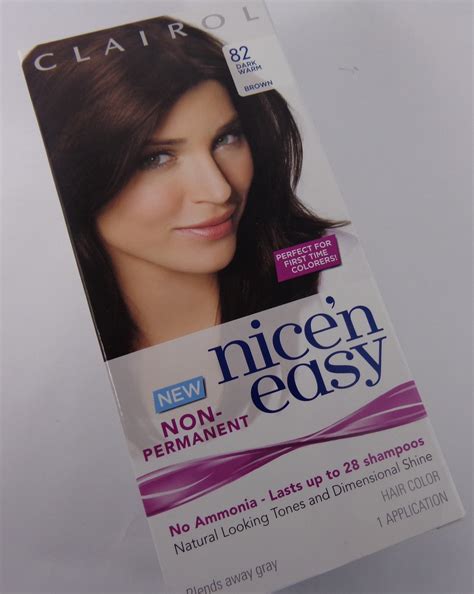 And every day since more hair than is normal comes out. Review: Clairol Nice 'n Easy Non-Permanent Hair Color # ...