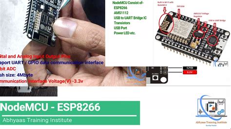 1 Nodemcu Introduction Esp8266 Module Getting Started With
