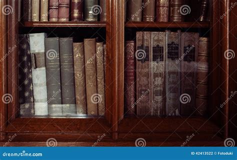 Historic Old Books In Library Editorial Photography Image Of