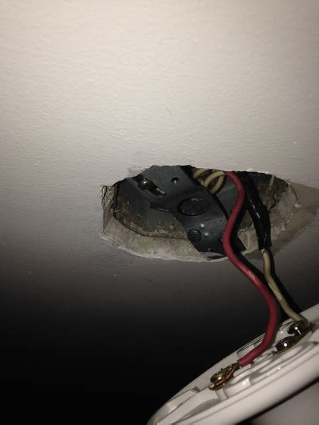 In this situation, the wiring is close to the surface of the drywall, so i. Ceiling Box Out Of Plaster? - Drywall & Plaster - DIY ...