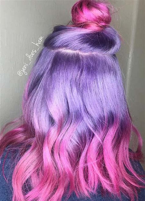 50 Lovely Purple And Lavender Hair Colors Purple Hair
