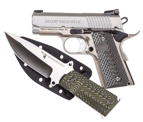 Desert Eagle 1911 U Stainless With Knife1911 De1911uss K Magnum