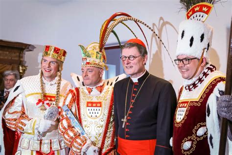 Kölner Dreigestirn Besucht Kardinal Woelki Erzbistum Köln