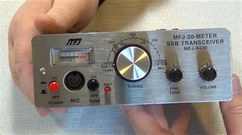Mfj 9420 20 Meter Ssb Qrp Transceiver Introduction And Overview