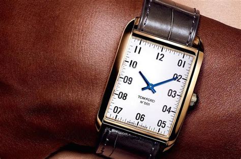 Tom Ford Launches His First Line Of Watches Its About Time