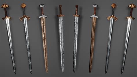 Viking Weapons And Shields Kit In Weapons Ue Marketplace