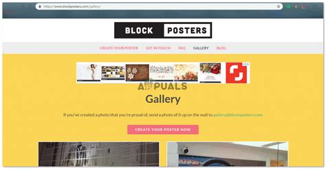 How To Use Block Poster