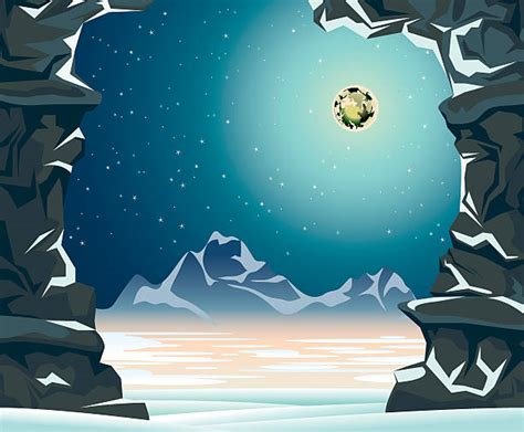 Royalty Free Snow Cave Clip Art Vector Images And Illustrations Istock