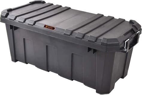 Tactix Heavy Duty Outdoor Storage Box Black 60 L Buy Online At