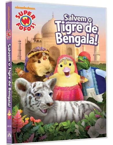 Super Fofos Salvem O Tigre De Bengala Dvd Original Lacrado Frete Grátis