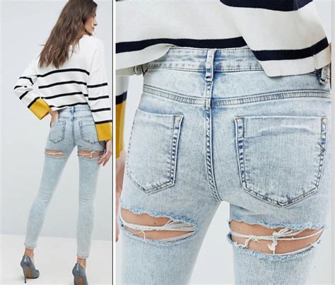 Denim Trend Asos Bum Ripped Jeans Arent To Everyones Taste Daily Star