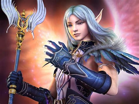 1920x1080px 1080p Free Download Elf Warrior Wings Elf Game Aion
