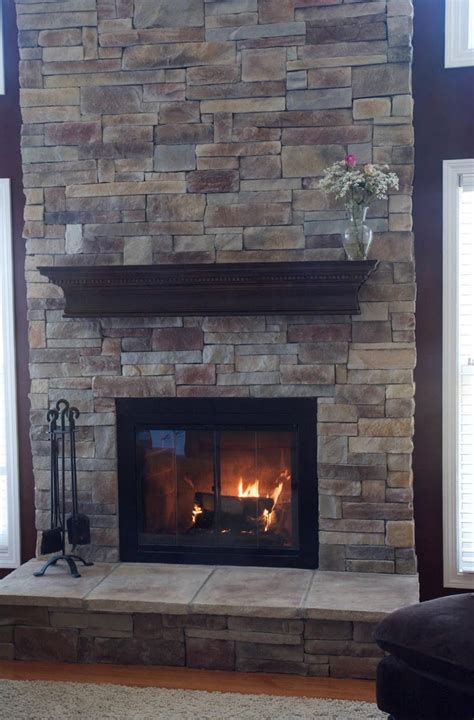 Faux Stone Fireplace Ideas Home Design Ideas