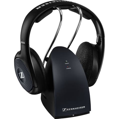 Best Buy Sennheiser Rs 135 Rf Over The Ear Wireless Headphones Black