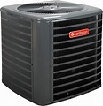 GSX160611 Goodman Air Conditioner, 5 Ton 73 dBs, 16 SEER Two-Stage Air ...