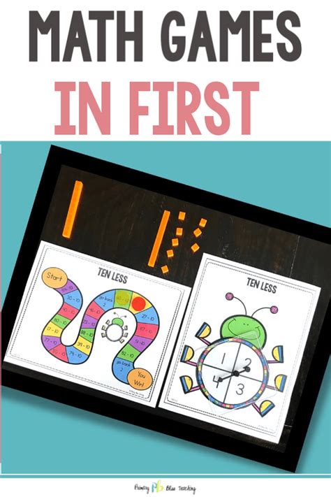 4 Reasons To Use Math Games In First Grade Primary Bliss Teaching