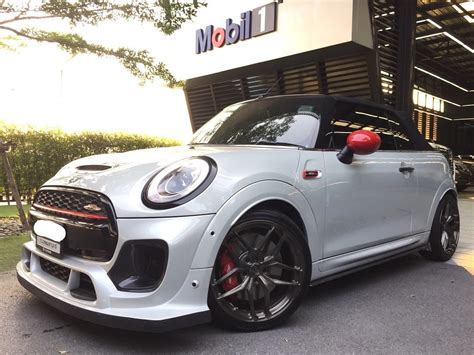 Mini Cooper F57 Jcw Convertible Grey Bc Forged Rz22 Wheel Front