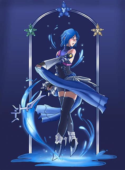 Aqua By Shanalikeanna Kingdom Hearts Fanart Kingdom Hearts Characters Kingdom Hearts