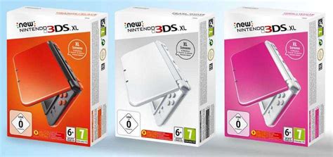 Three More New Nintendo 3ds Xl Colors Coming To Europe See Them Here