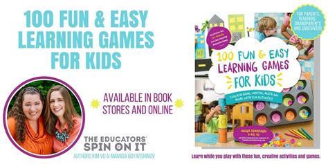 100 Fun And Easy Learning Games For Kids