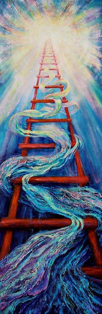 Jacobs Ladder By Susan Hickman Worship Art Prophetic Art