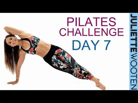 Full Body Pilates Workout 10 DAY Pilates Challenge Day 7 Juliette