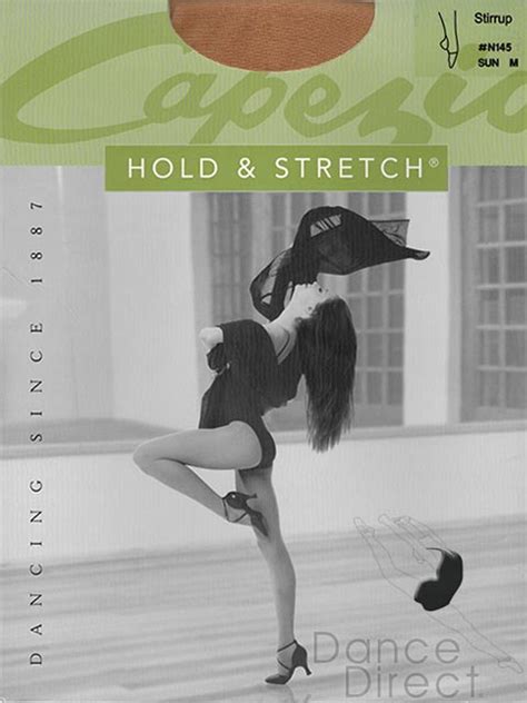 capezio hold and stretch stirrup tights ladies dance direct®