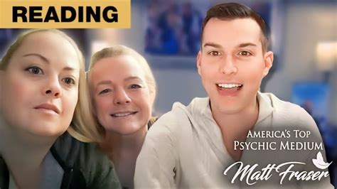 psychic medium matt fraser reconnects a mother with her son youtube