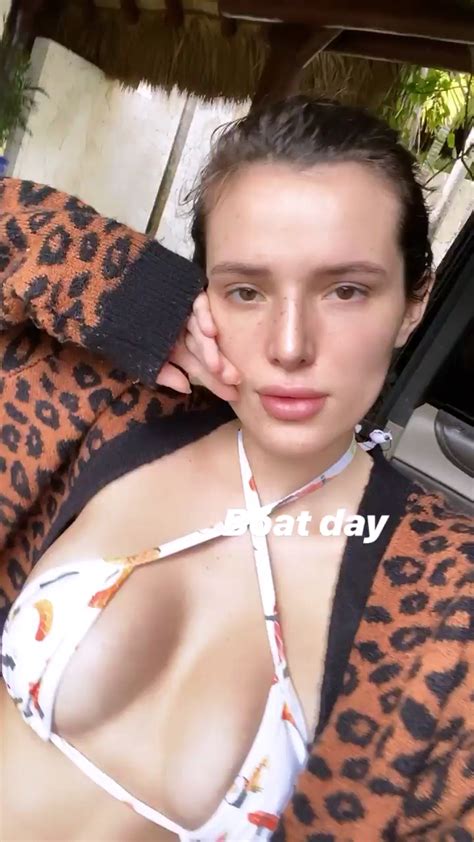 Bella Thorne Nip Slip