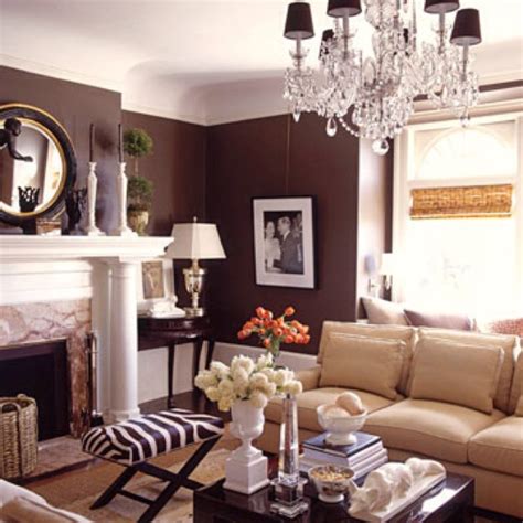 How To Decorate A Living Room With Chocolate Brown Walls House Decor