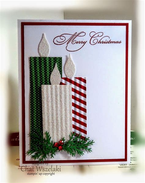 Stampin Up Handmade Christmas Card From Me My Stamps And I