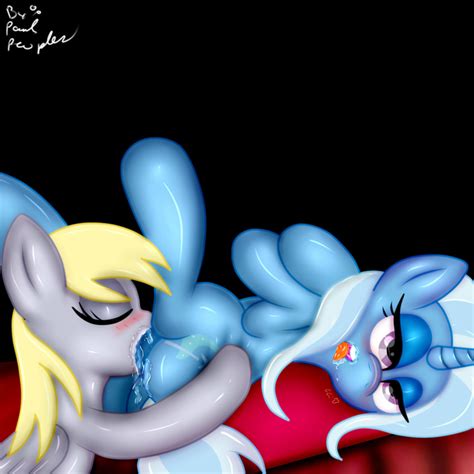 Rule 34 Cunnilingus Derpy Hooves Equine Female Feral Friendship Is