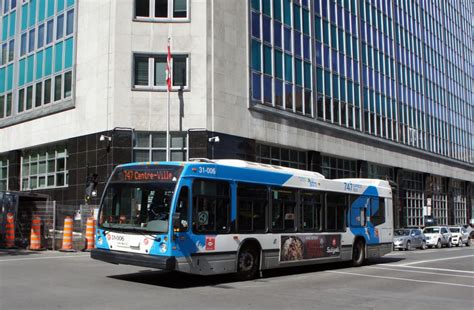 Airport Expressbus Der Stm Société De Transport De Montréal Des