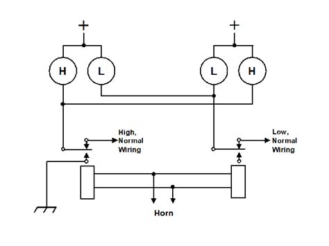 bosch relay diagram horn wiring diagram  source