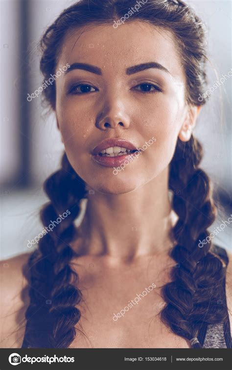 Attractive Young Woman — Stock Photo © Arturverkhovetskiy 153034618