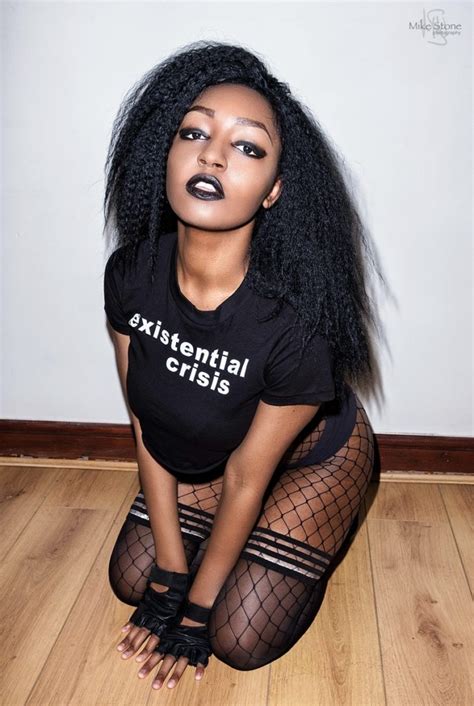 Black Owned Goth Brand Collaborates With Alternative Model Yasmin