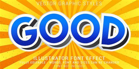 Premium Vector Comic 3d Graphic Styles Editable Text Effect