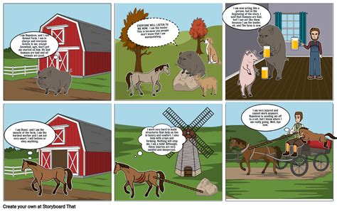 Animal Farm Characters Storyboard By 109d7671