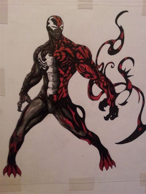 Spider Venom Carnage Spider Venom Carnage Marvel Symbiotes Marvel