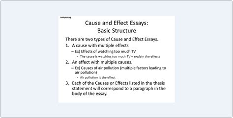 1878 words | 8 pages. Cause And Effect Essay Topics Structure Of Smoking Le ...